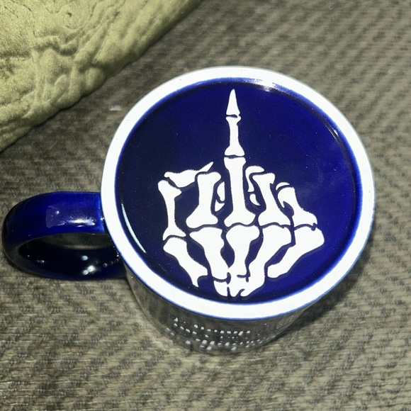 Harry Potter Muggles Cobalt Blue Mug - Picture 3 of 7